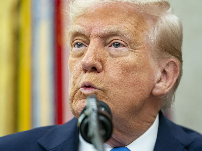 El presidente estadounidense, Donald Trump